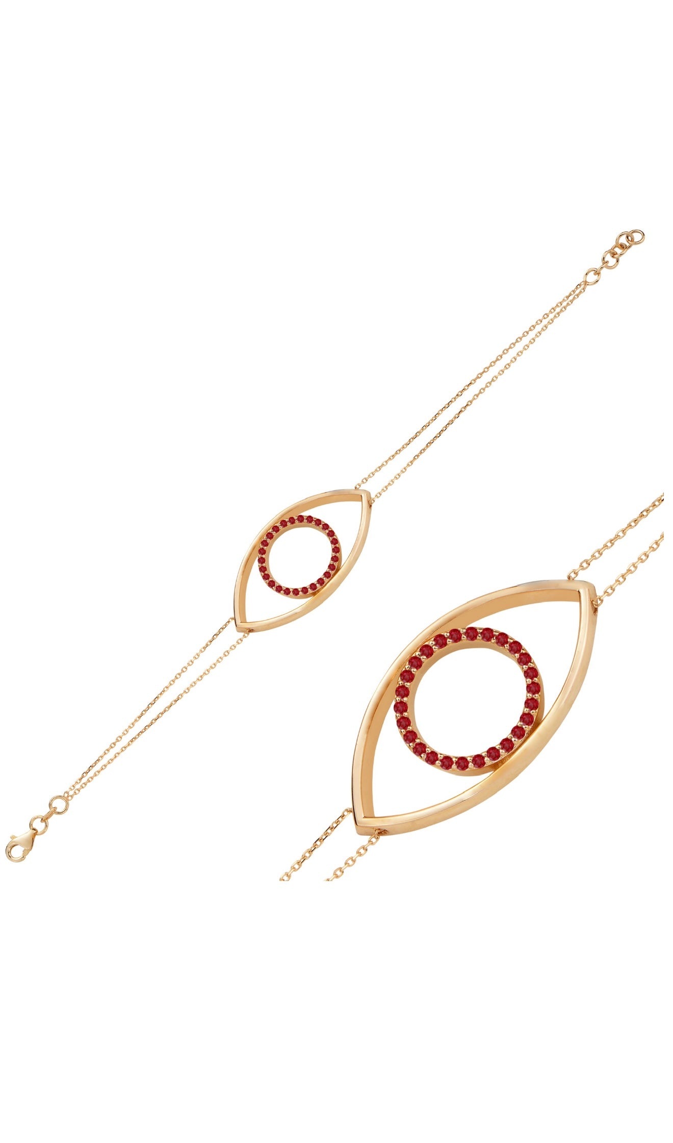 Rose Gold Eternal Eye Gemstones Edition