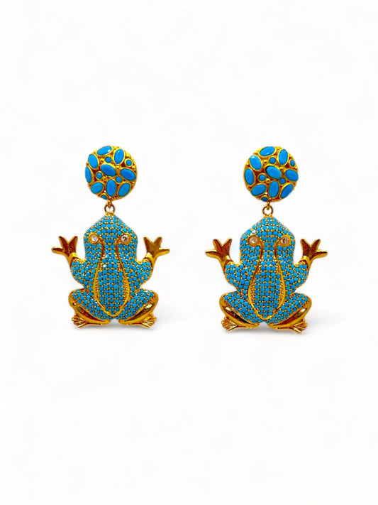 Frog Earrings