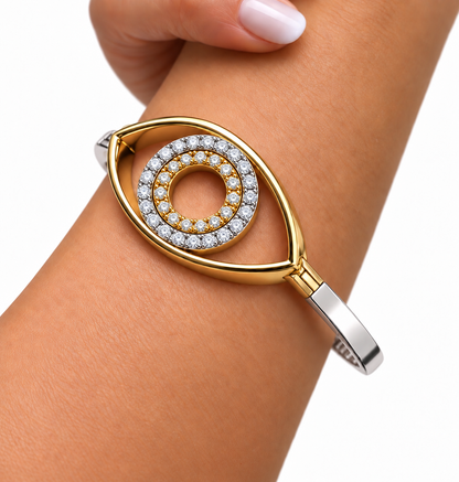 Eternal Eye Diamond Bangle
