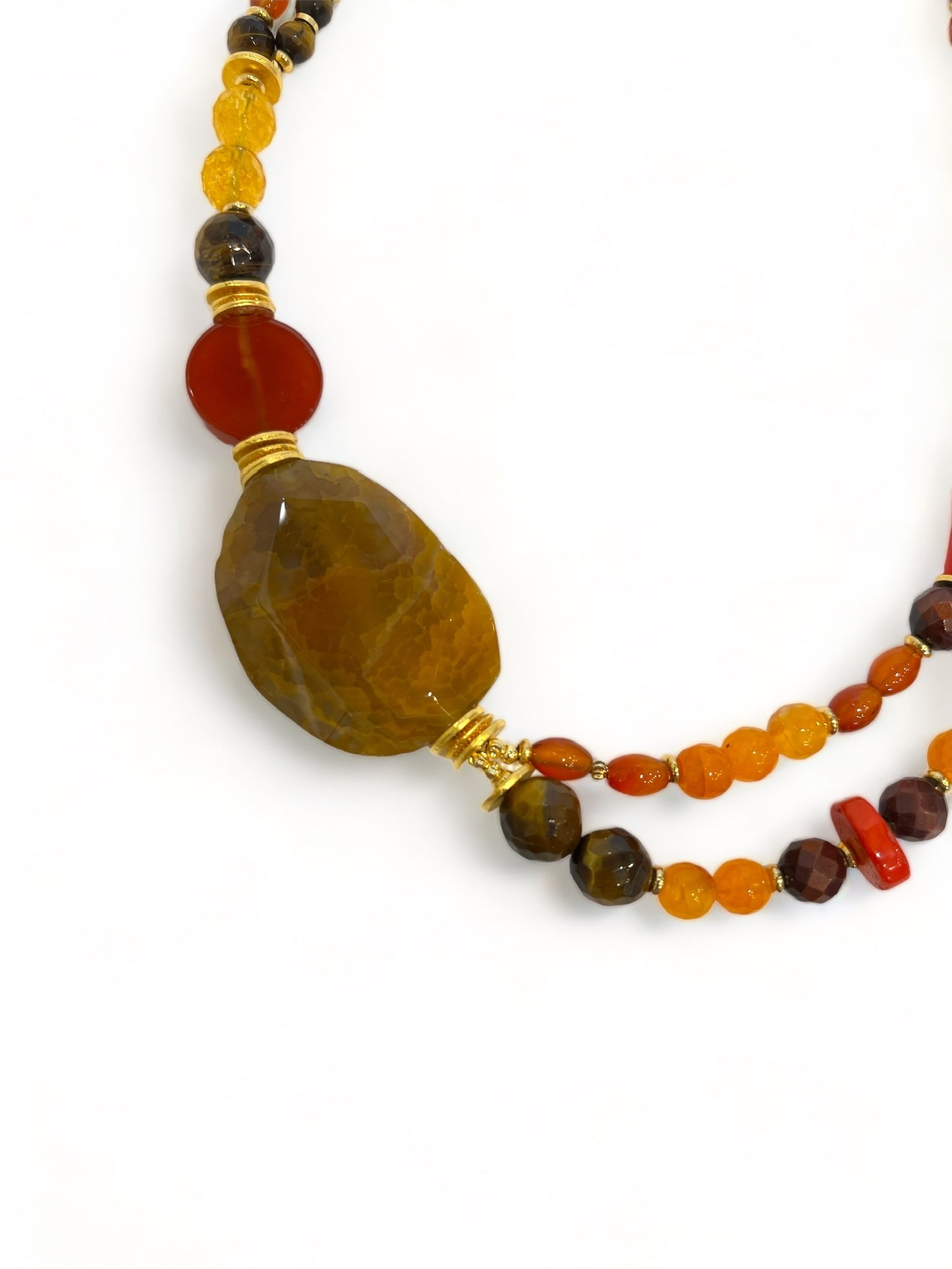 Orange Necklace