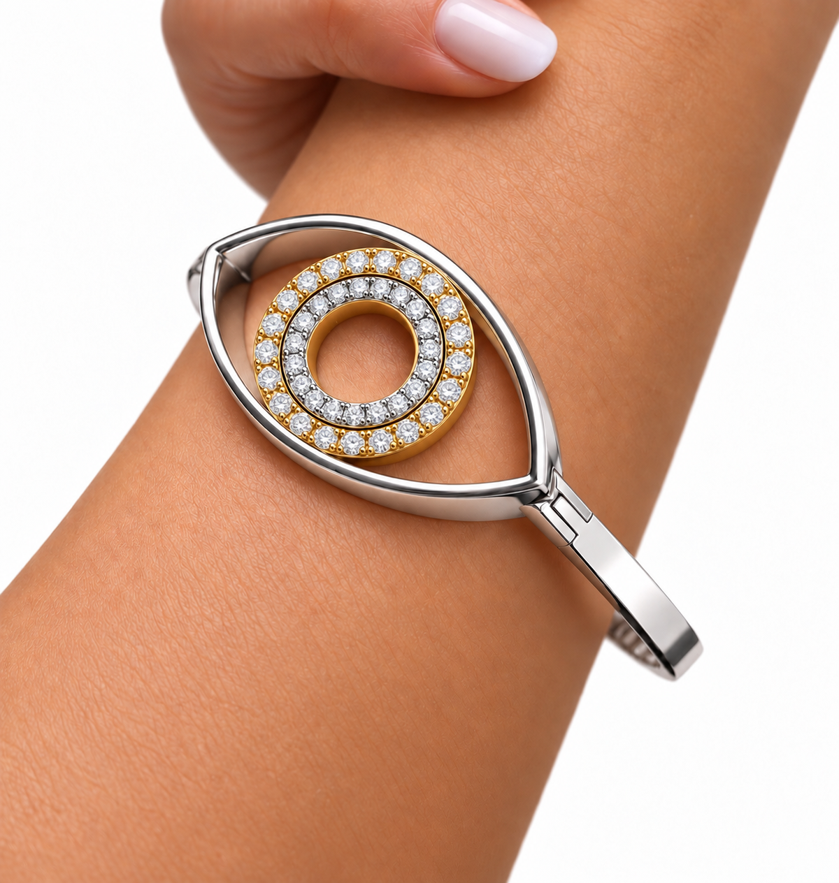 Eternal Eye Diamond Bangle