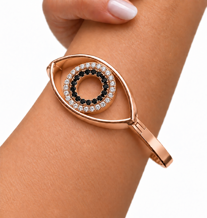 Eternal Eye Rose Gold Bangle