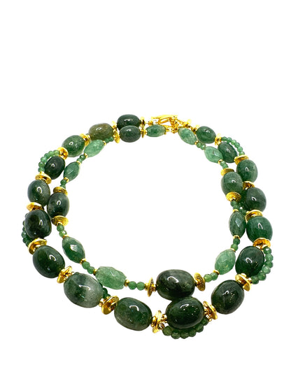 Dark Green Necklace