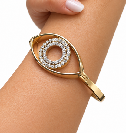 Eternal Eye Diamond Bangle