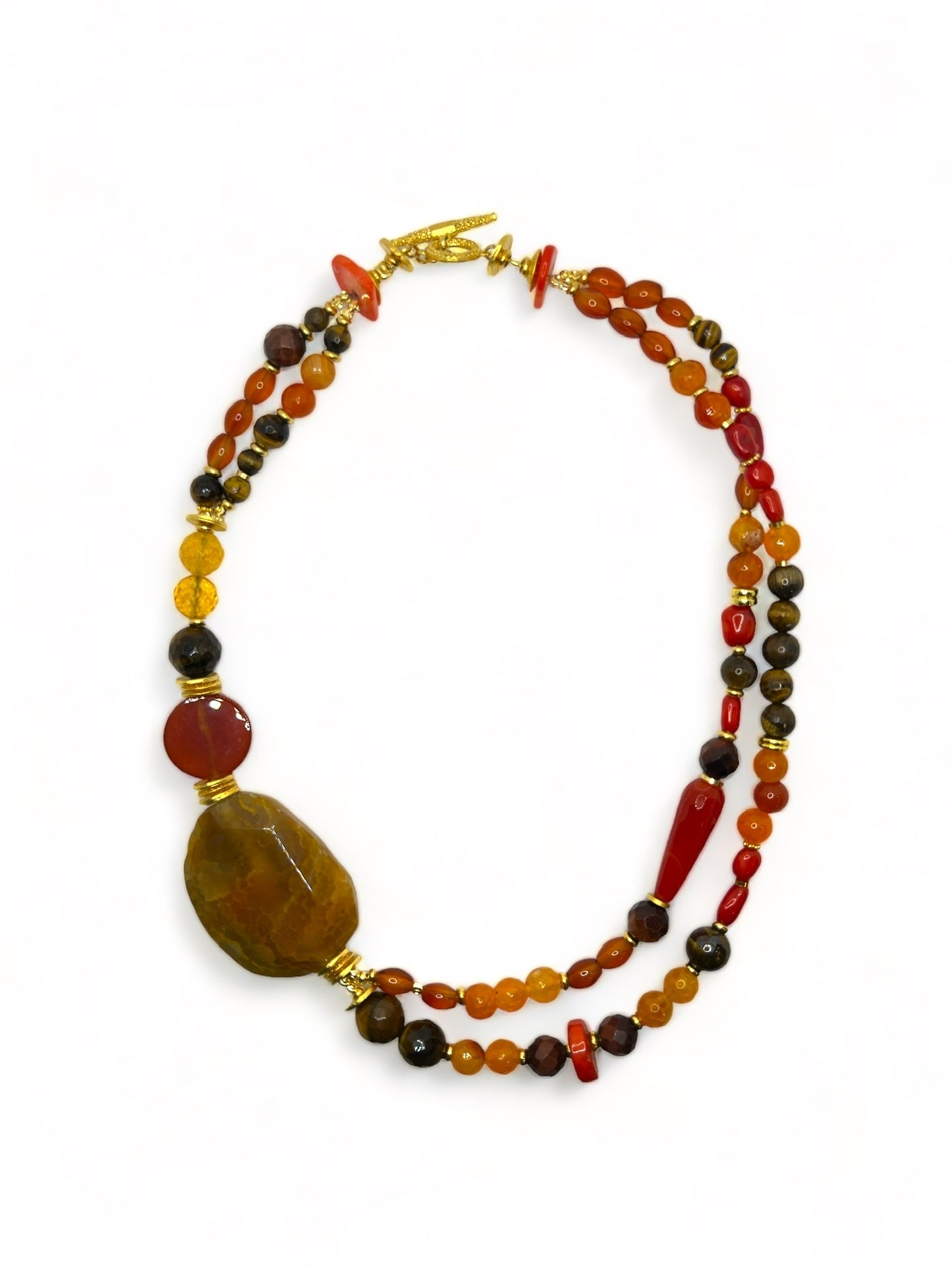 Orange Necklace