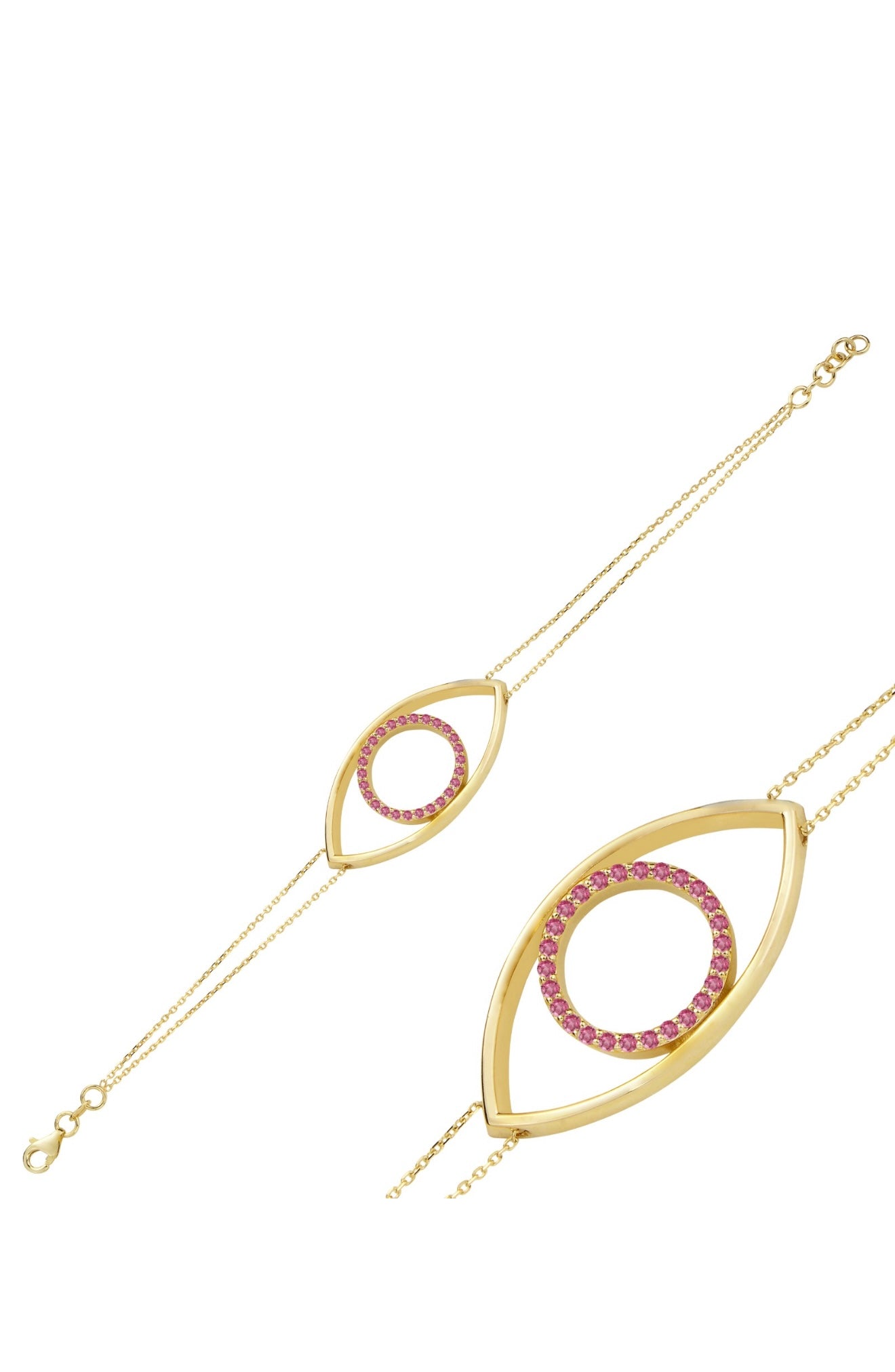 Yellow Gold Eternal Eye Gemstones Edition