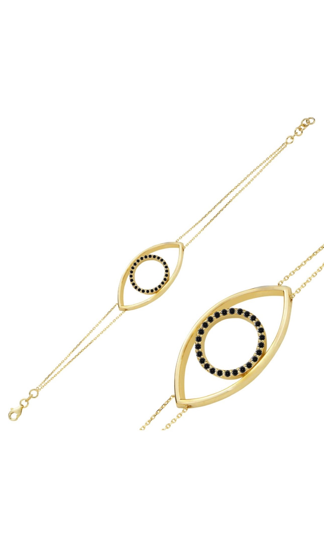 Yellow Gold Eternal Eye Gemstones Edition