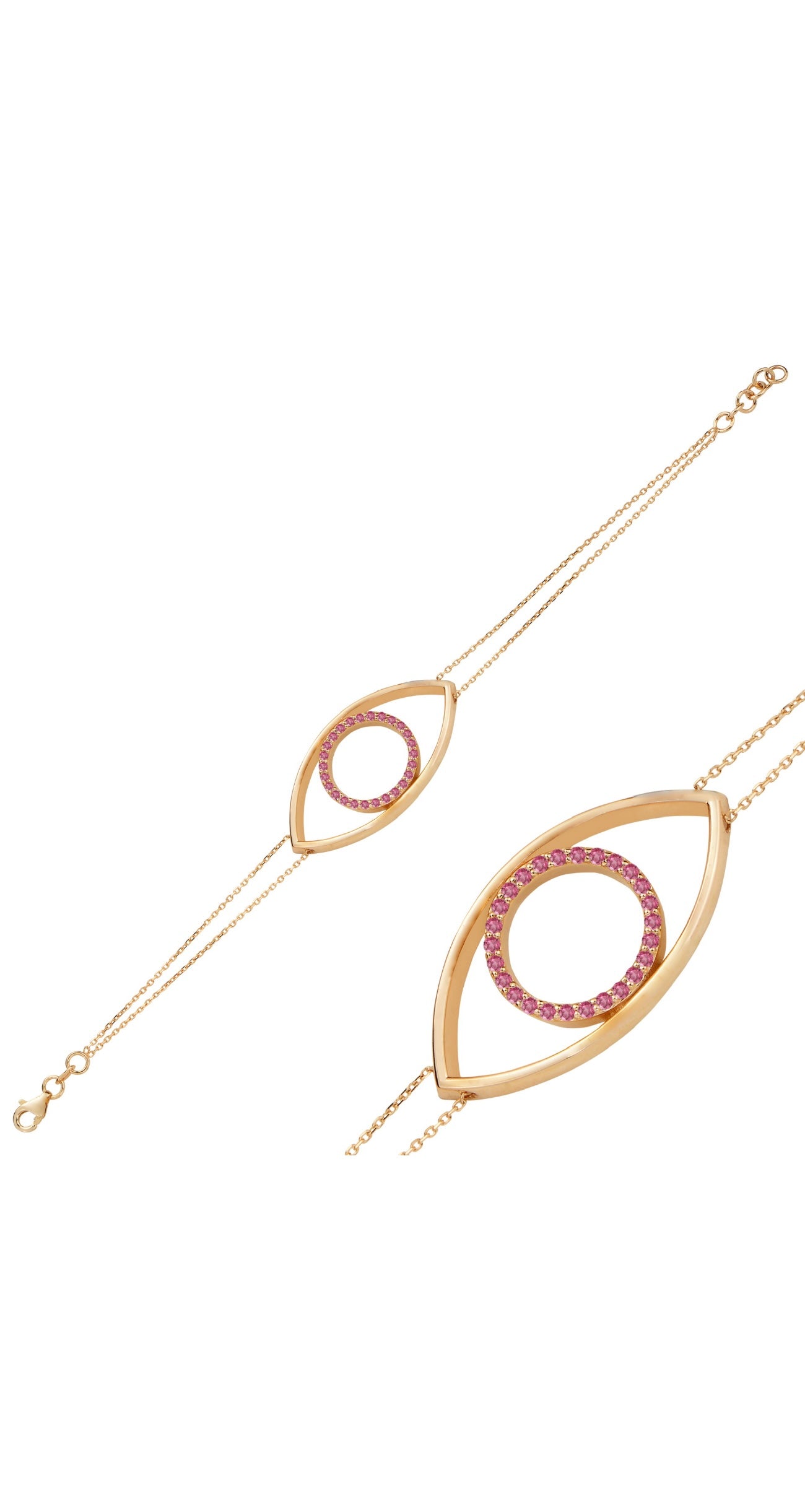 Rose Gold Eternal Eye Gemstones Edition