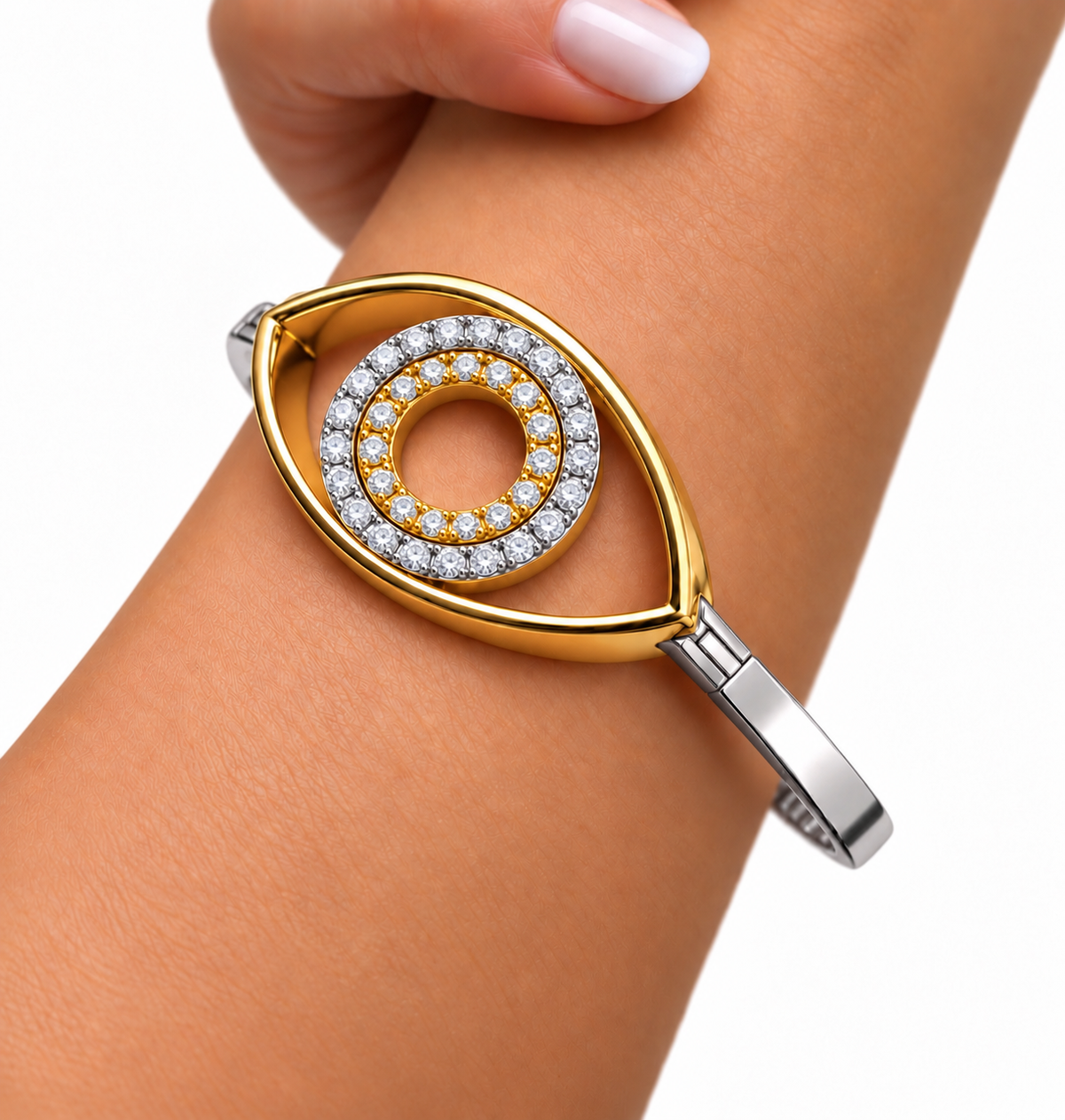 Eternal Eye Diamond Bangle