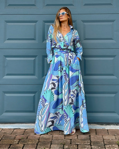 Elena Shirt Skirt Set